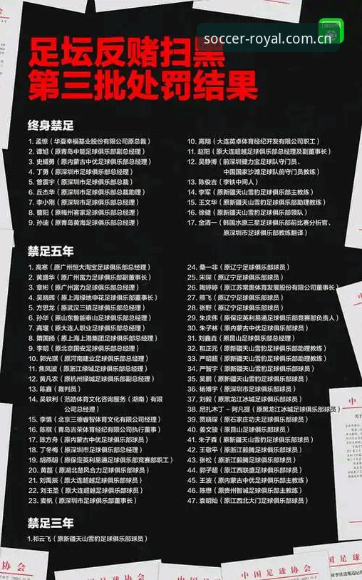 资深用户深度解析足协第三批禁足名单，球王会体育观赛视角下的行业反思